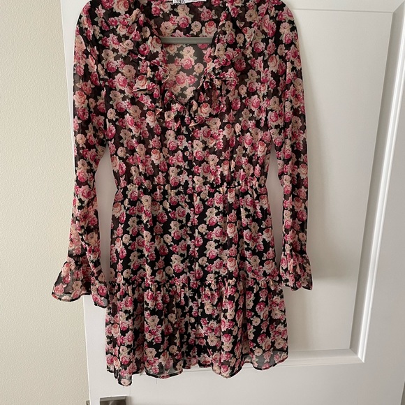 Zara Dresses Zara Floral Print Dress Poshmark